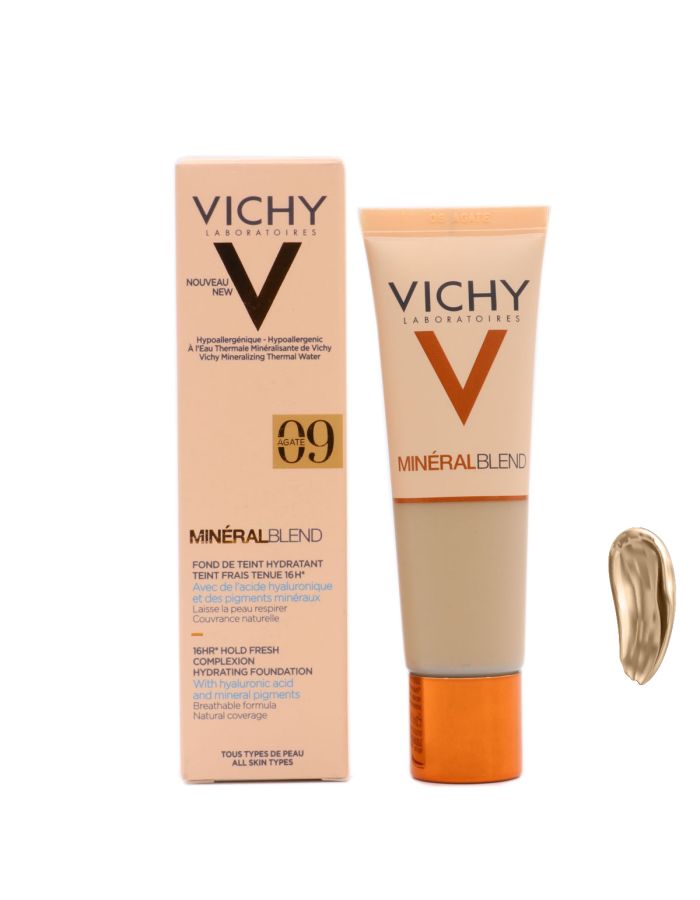 Vichy MineralBlend Maquillaje Hidratante Tono Fresco 16H Oscuro 30ml