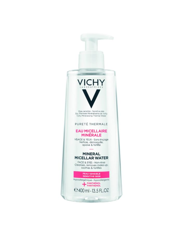 Vichy Purete Thermale Agua Micelar Mineral Piel Sensible 400ml