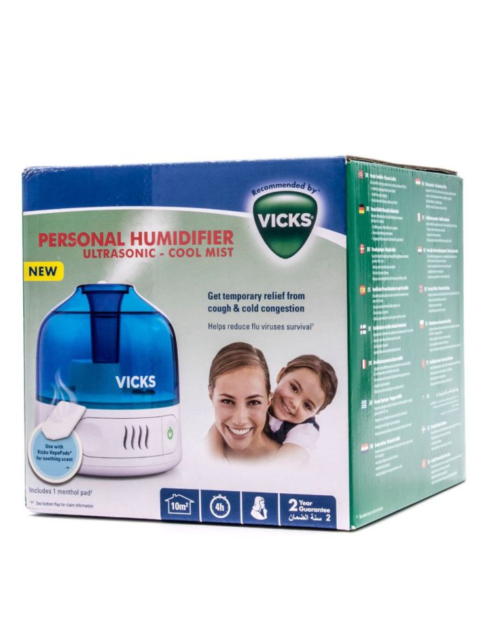 Vicks Humidificador Personal Ultrasónico Cool Mist-1