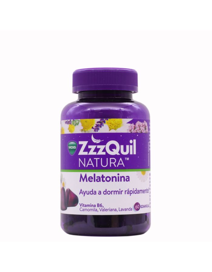 Vicks ZzzQUIL Natura 60 Gominolas Para Dormir