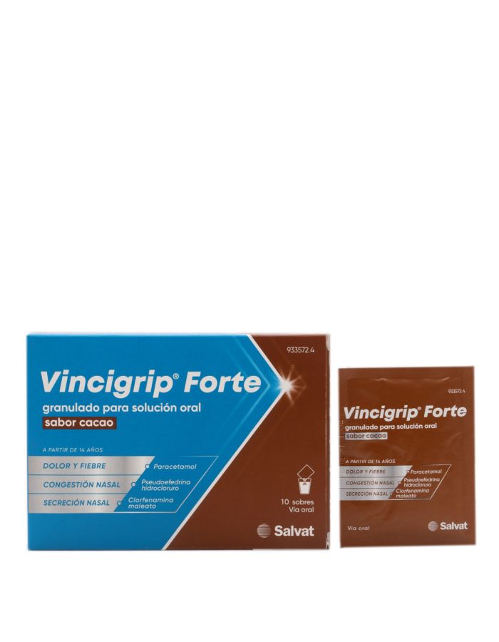 Vincigrip Forte Sabor Cacao 10 Sobres