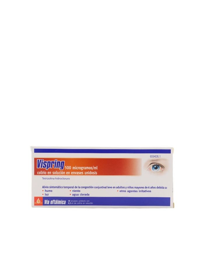 Vispring Colirio en Solución 10 Envases Unidosis