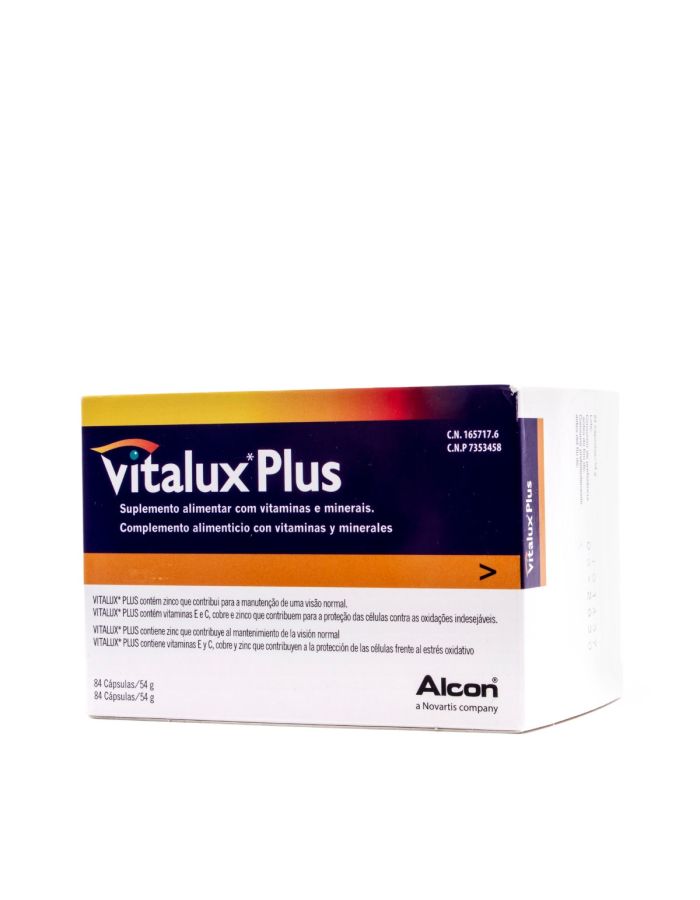Vitalux Plus 84 cápsulas