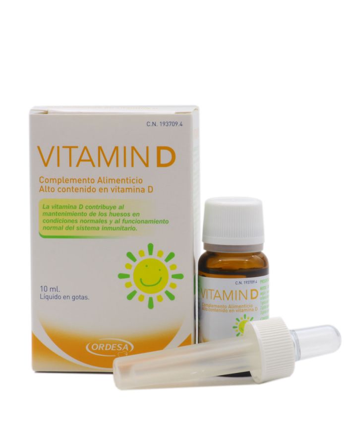 Vitamin D Líquido en Gotas 10ml
