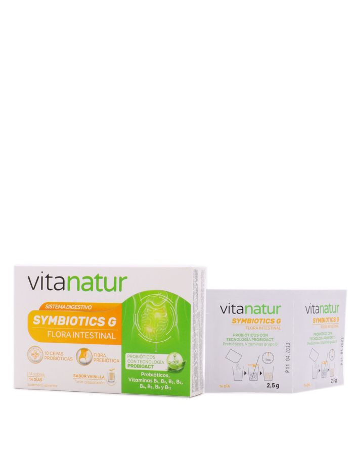 Vitanatur Symbiotics G Flora Intestinal 14 Sobres