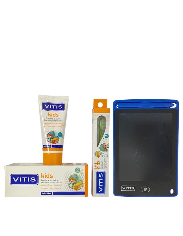 Vitis Kids Pack Pizarra Mágica Gel y Cepillo