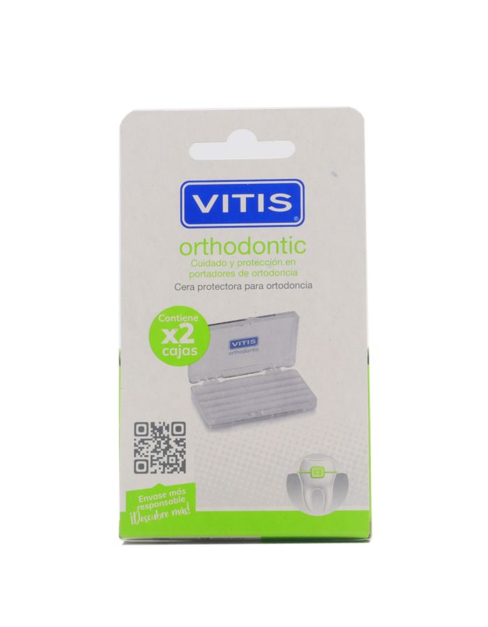 Vitis Orthodontic Cera para Ortodoncia 2 Cajas Duplo