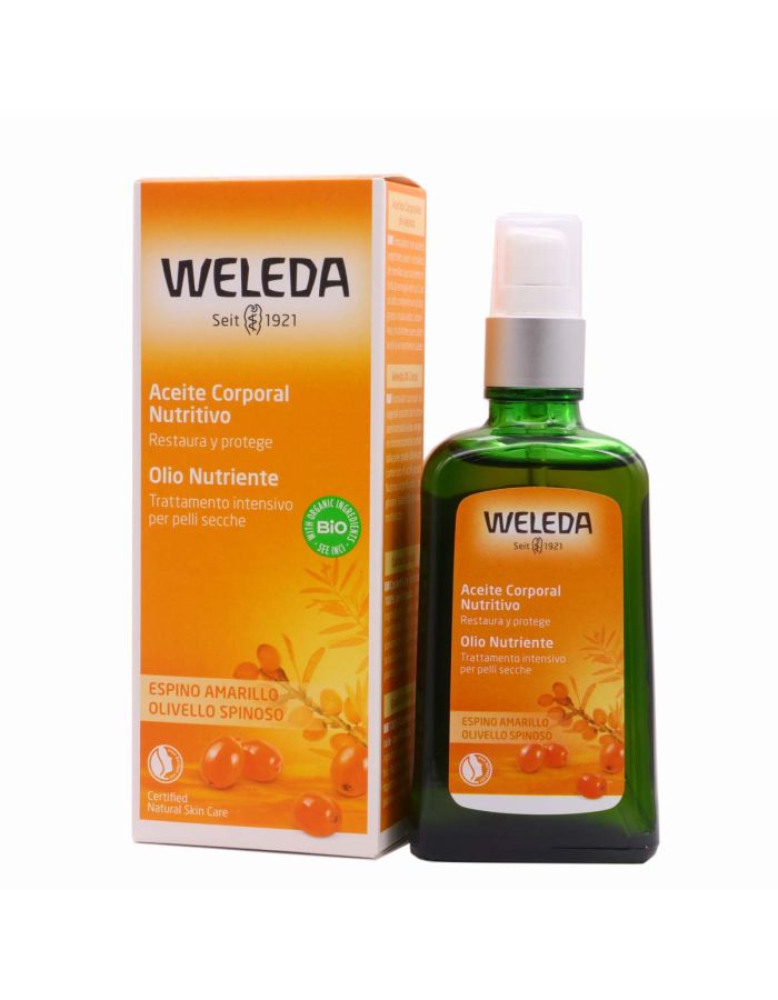 Weleda Espino Amarillo Aceite Corporal Nutritivo Bio 100ml