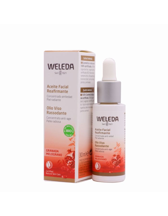 Weleda Granada Aceite Facial Reafirmante Bio 30ml-1