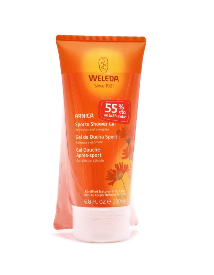 Weleda Árnica Gel de Ducha Sport 200+200ml 2ªUd 50%Dto