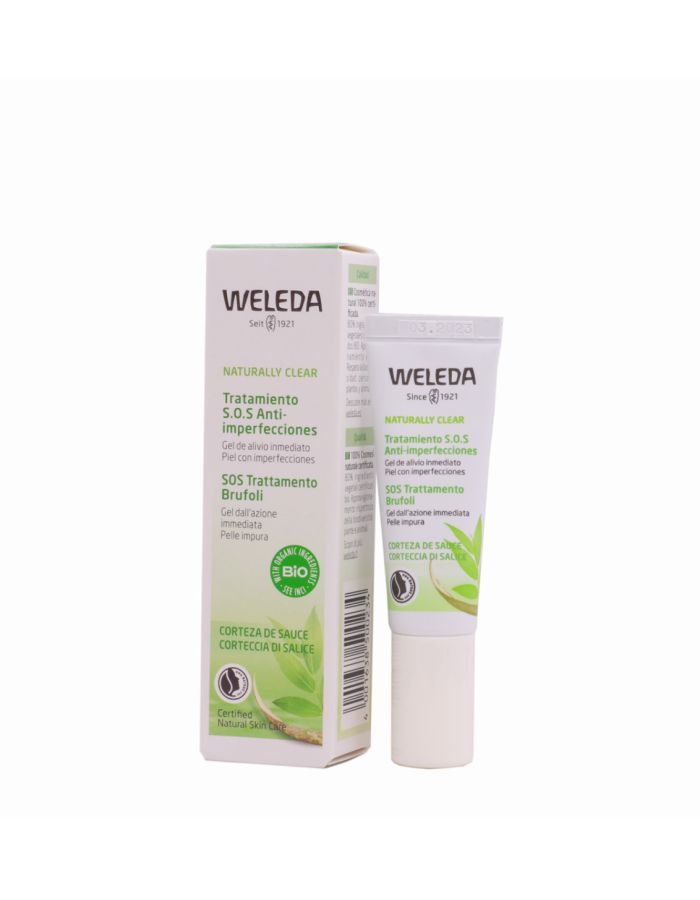 Weleda Tratamiento SOS Anti imperfecciones Corteza de Sauce Bio 10ml Naturally Clear