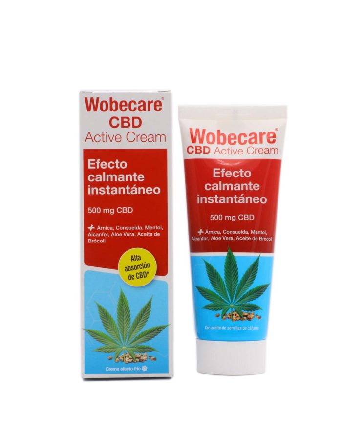 Wobecare CBD Crema Efecto Calmante 500mg