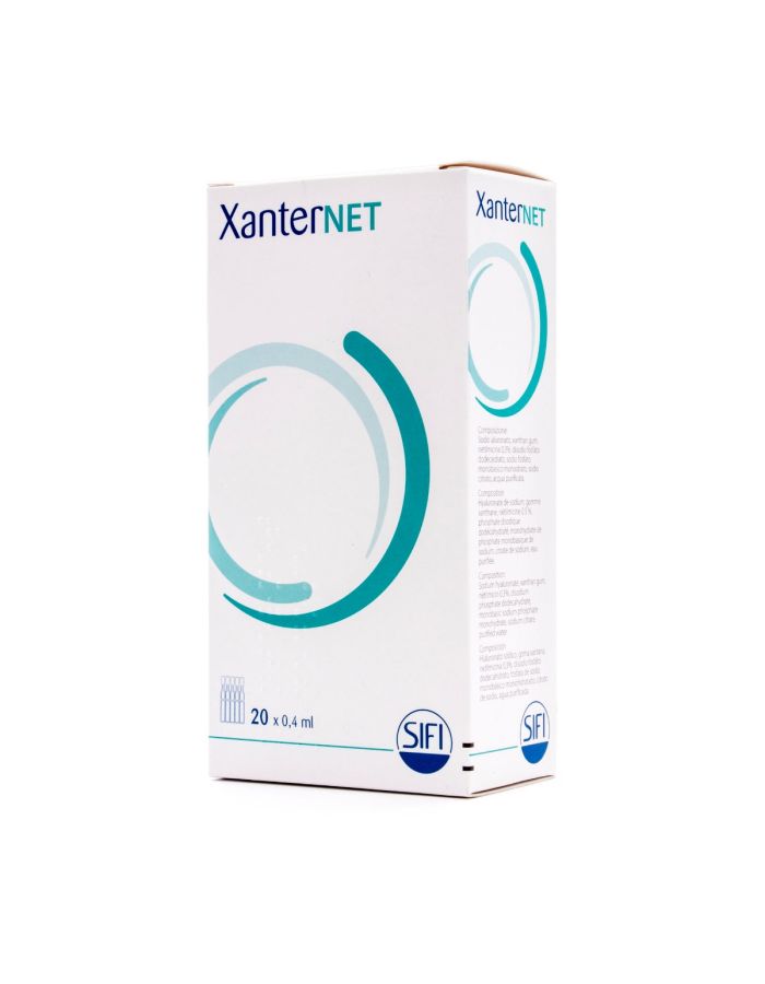 XanterNet 20 Unidosis Reepitelizante Corneal 