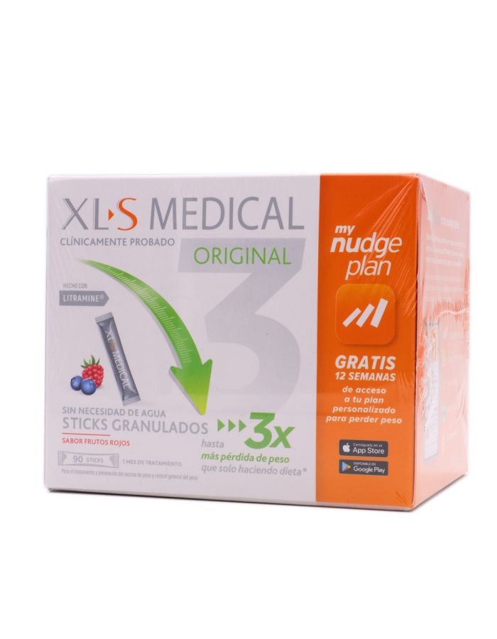 XLS Medical Original Captagrasas My Nudge Plan 90 Sticks