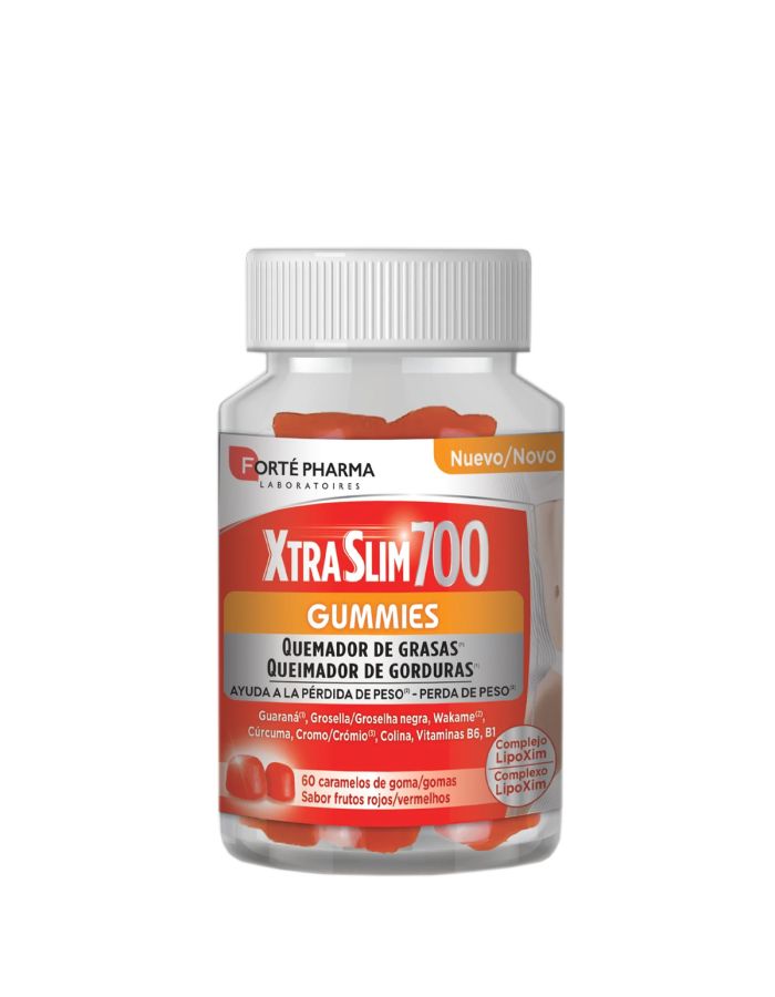 XtraSlim 700 Gummies 60 Gominolas Quemagrasas Forte Pharma