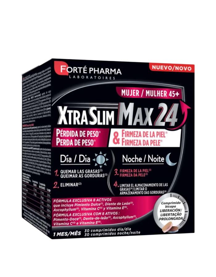 XtraSlim Max 24 Mujer +45 60 Comprimidos