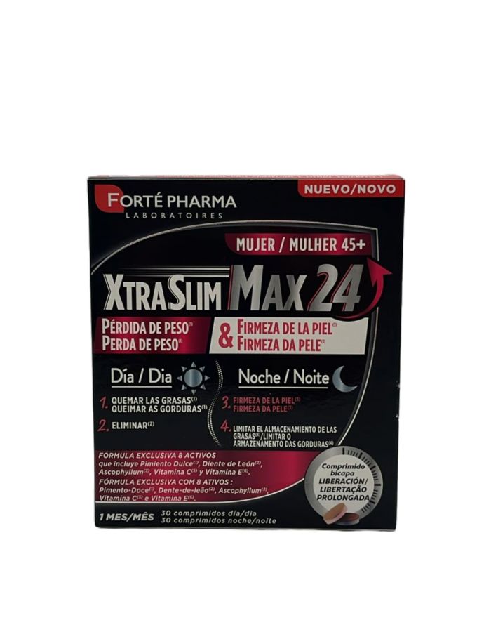 XtraSlim Max 24 Mujer +45 Día y Noche 60 Comprimídos