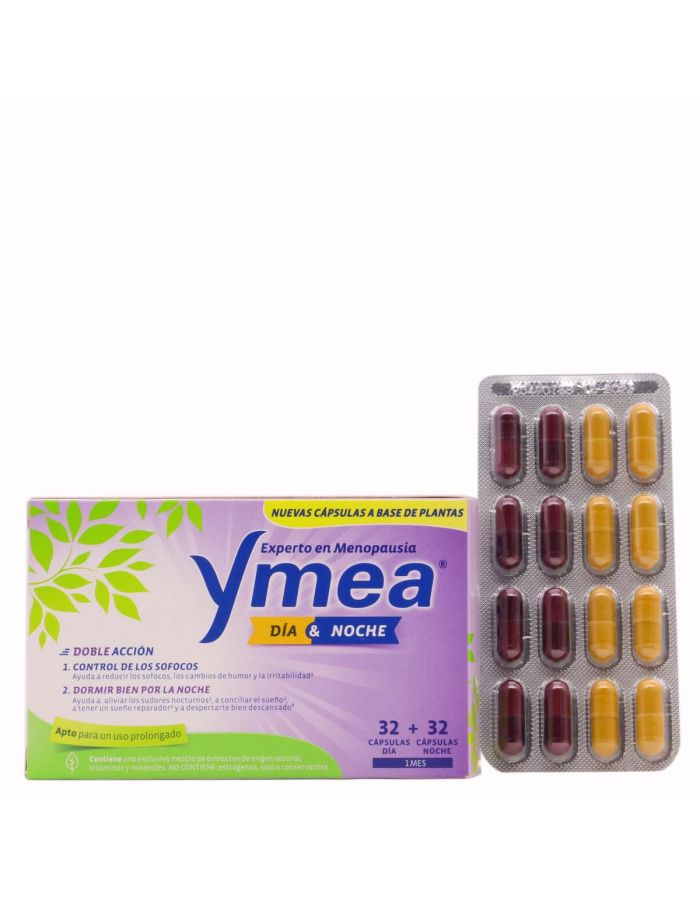Ymea Día y Noche 32 Cápsulas Día + 32 Cápsulas Noche Menopausia