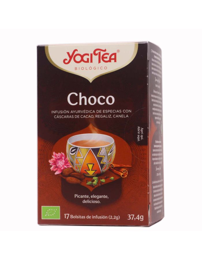 Yogi Tea Choco Infusión Ayurvédica 17 Bolsitas-1