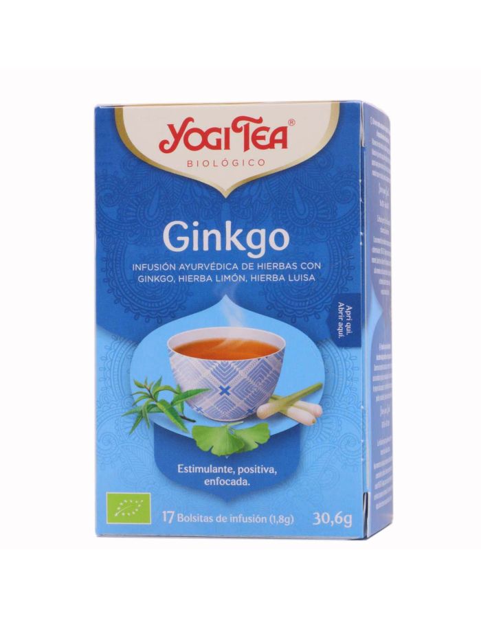 Yogi Tea Ginkgo17 Bolsitas Infusión Ayurvedica
