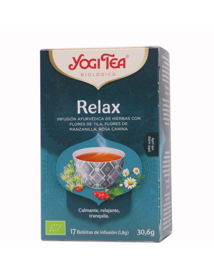 Yogi Tea Relax 17 Bolsitas Infusión Ayurvédica