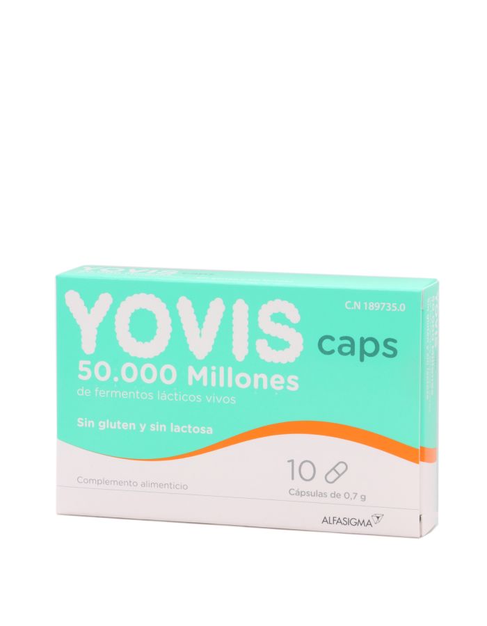 Yovis Caps Fermentos Lácticos 10 Cápsulas