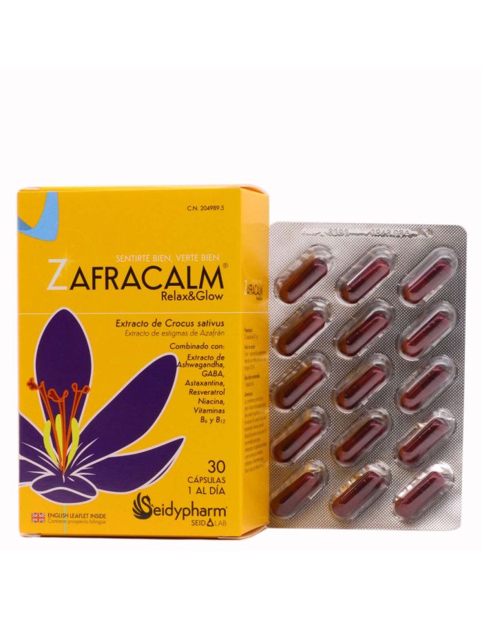 Zafracalm Relax&Glow 30 Cápsulas Seid