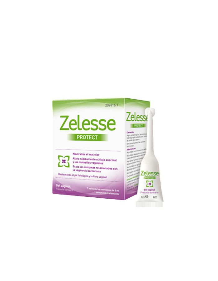 Zelesse Protect Gel Vaginal 7 Aplicadores