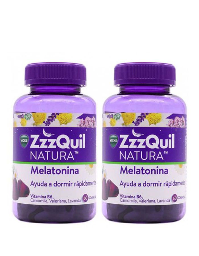 ZzzQuil Natura 60+60 Gominolas para Dormir Duplo Vicks