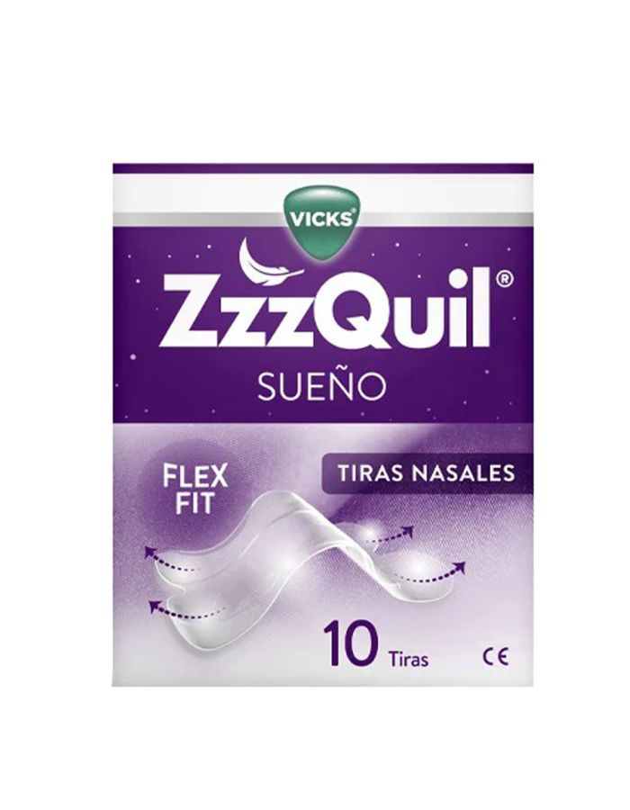 ZzzQuil Sueño 10 Tiras Nasales