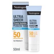 Neutrogena Ultra Sheer Crema Invisible Hidratante SPF50 50ml