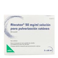 Alocutan 50mg/ml Pulverización Cutánea 3 Frascos x 60ml