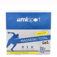 AMLSport Magnesio Total Gel Sabor Limón Ana María Lajusticia 12 Sobres