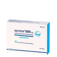 Apiretal 500mg 12 Comprimidos Bucodispersables