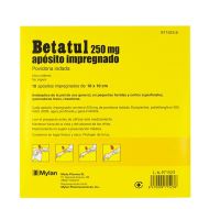 Betadine Betatul 10 Apósitos Impregnados