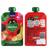 Blédina Bolsita Fresa y Plátano 100g