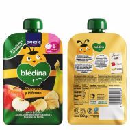Blédina Bolsita Manzana y Plátano 100g