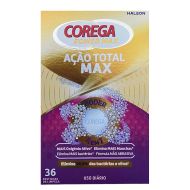 Corega Acción Total 36 Pastillas Limpiadoras