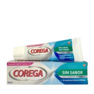 Corega Sin Sabor Crema Fijadora Para Prótesis Dentales 40g