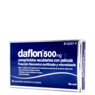 Daflon 500 mg 30 Comprimidos Recubiertos