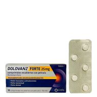 Dolovanz Forte 25mg 15 Comprimidos Recubiertos