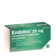 Endolex 25 mg 12 Comprimidos