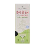 Enna Braga Menstrual Orgánica Día/Noche Hipster Negra Talla XXL