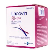 Lacovin 20mg/ml Solución Cutánea 4 Frascos 60ml