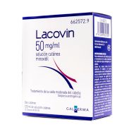 Lacovin 50mg/ml Solución Cutánea 2 Frascos 60ml