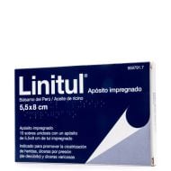 Linitul Apósito Impregnado 10 Monodosis 5,5 x 8 cm