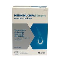 Minoxidil Cinfa 50mg/ml 2 Frascos x 120ml