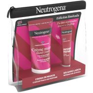 Neutrogena Crema de Manos Concentrada Sin Perfume + Bálsamo Labial Pack Edición Limitada