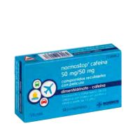 Normostop Cafeína 50 mg/50 mg 12 Comprimidos