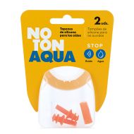 NoTon Silicona Aqua 2 Tapones de Oídos 